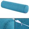 Hot Polyester Fiber Body Pillow Cover (No Filling) Empty Round Bolster Pillowcase Bed Sofa Neck Back Waist Support Cushion Cover