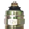Fuel Pump Solenoid Fuel Shutoff Solenoid 12V Fuel Injection Pump Upgrade Diesel Fuel Shut Off Solenoid Valve Shutoff Solenoid