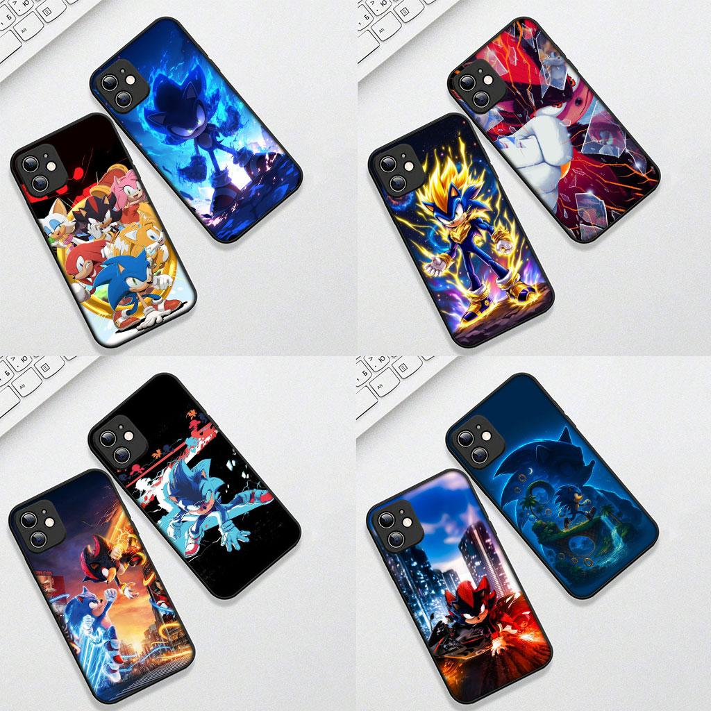 Game S-Sonics Hedgehog S-Shadows Phone Cover for Samsung Galaxy A05 A06 A14 A50 A51 A52 A12 A13 A23 A70 A07 A25 A26 M53 A56 Case