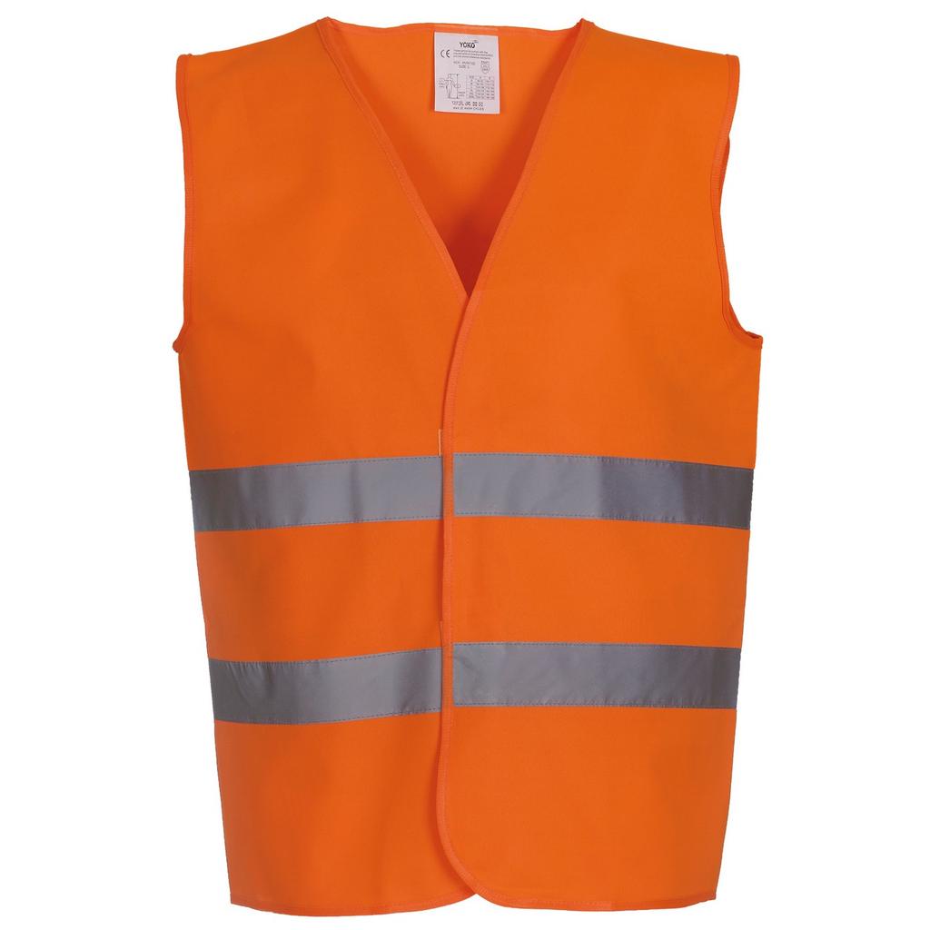 Yoko Herre Hi Vis 2 Bands Vest/Vest