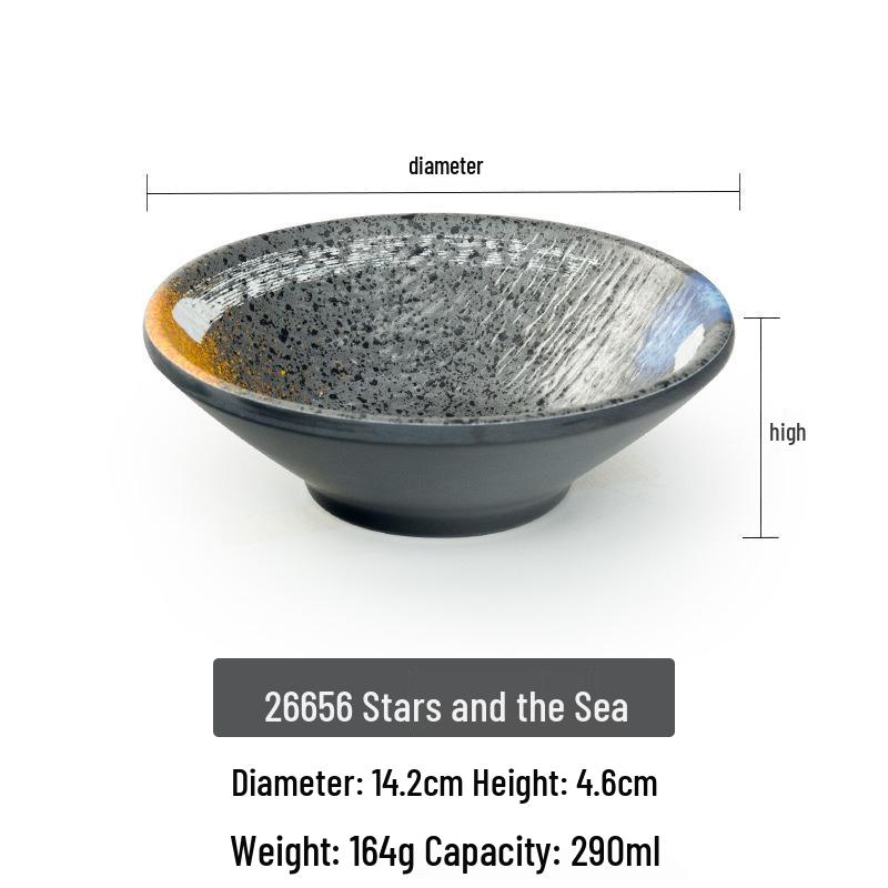 Melamine Japanese Style Tableware: Small Bowls, Plates, Spoons, Cups, Condiment Dishes, Soup Bowls, Rice Bowls for Hot Pot Restaurants.