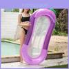Erwachsene Pvc Faltbares Netz Outdoor Wasserhängematte Farbverlauf Grün Liege Aufblasbar
