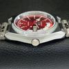 AUTOMATIC VINTAGE REFURBISHED SEIKO 5 6309A JAPAN MENS RED DIAL WATCH a440882-4