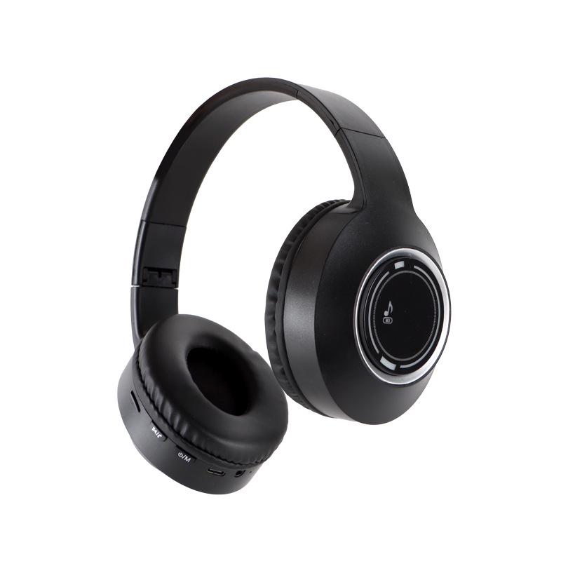 Luminous Bluetooth Headset: Foldable, High-Value, Head-Mounted for Gaming & Music