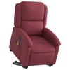 VidaXL Fauteuil Inclinable de Massage Électrique, Chaise de Relaxation avec Dossier et Repose-pied Réglables, Siège de 3204203