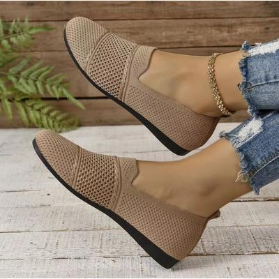Mode Neue Sommer Mesh Karree Atmungsaktive Frauen Schuhe Mode Aushöhlen Casual Flache Schuhe für Frauen Große Größe Zapatos De mujer