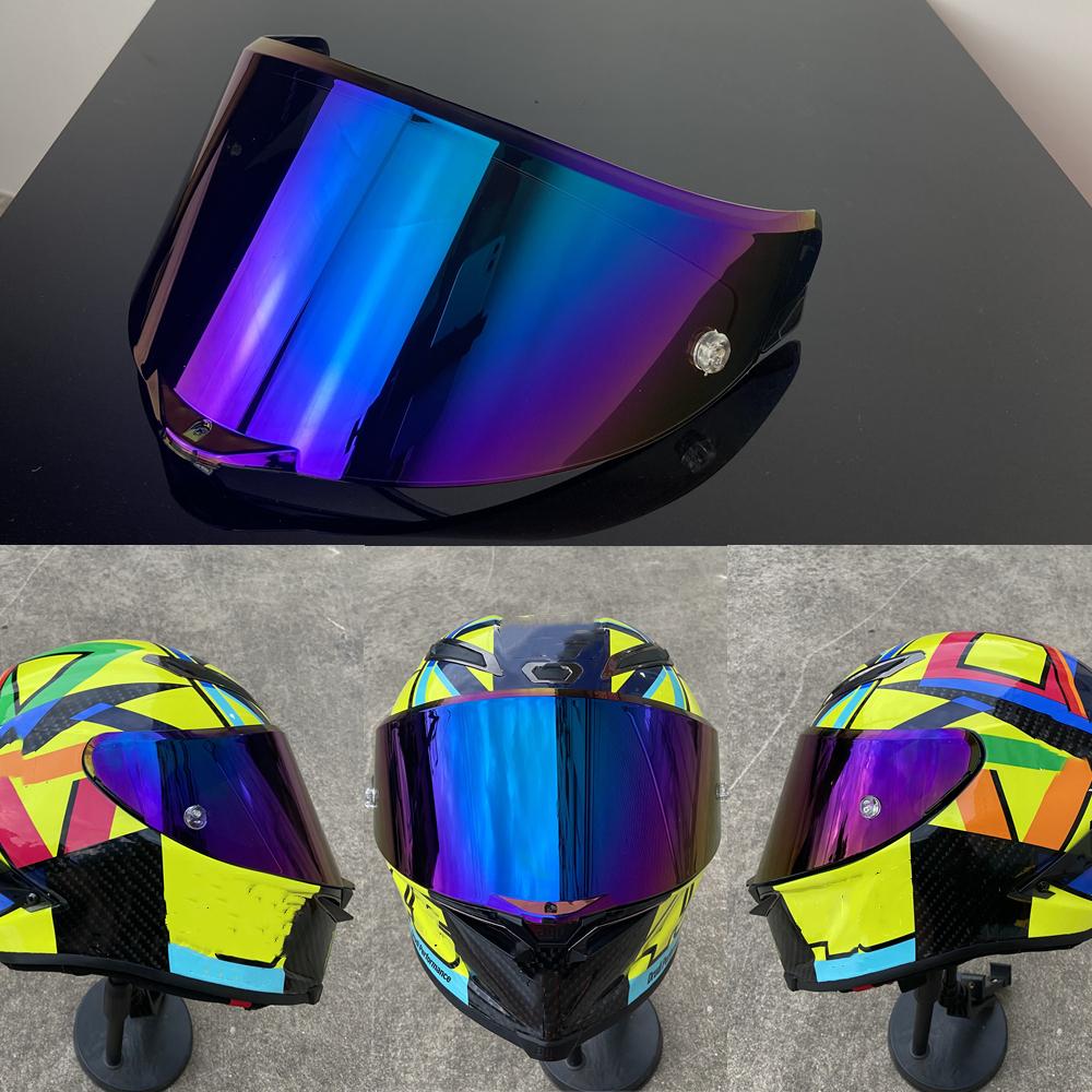 CORSA R RACE3 Helmet Shield for AGV PISTA GPR GPRR Helmet Visor Uv Protection Windshield Casco Moto Accessories