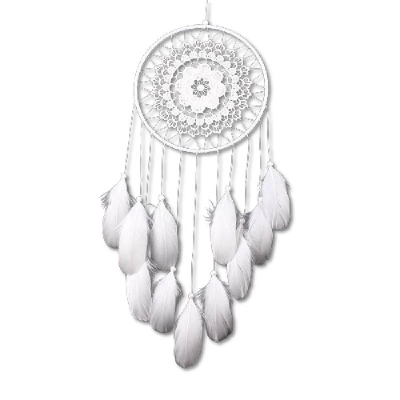 Dreamcatcher Feather Plush Originality Handmade Pendant Decorated Colors Four