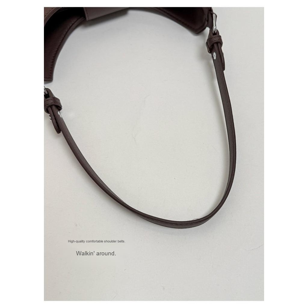 Shoulder Bag Women PU Minimalist Underarm Daily Commute