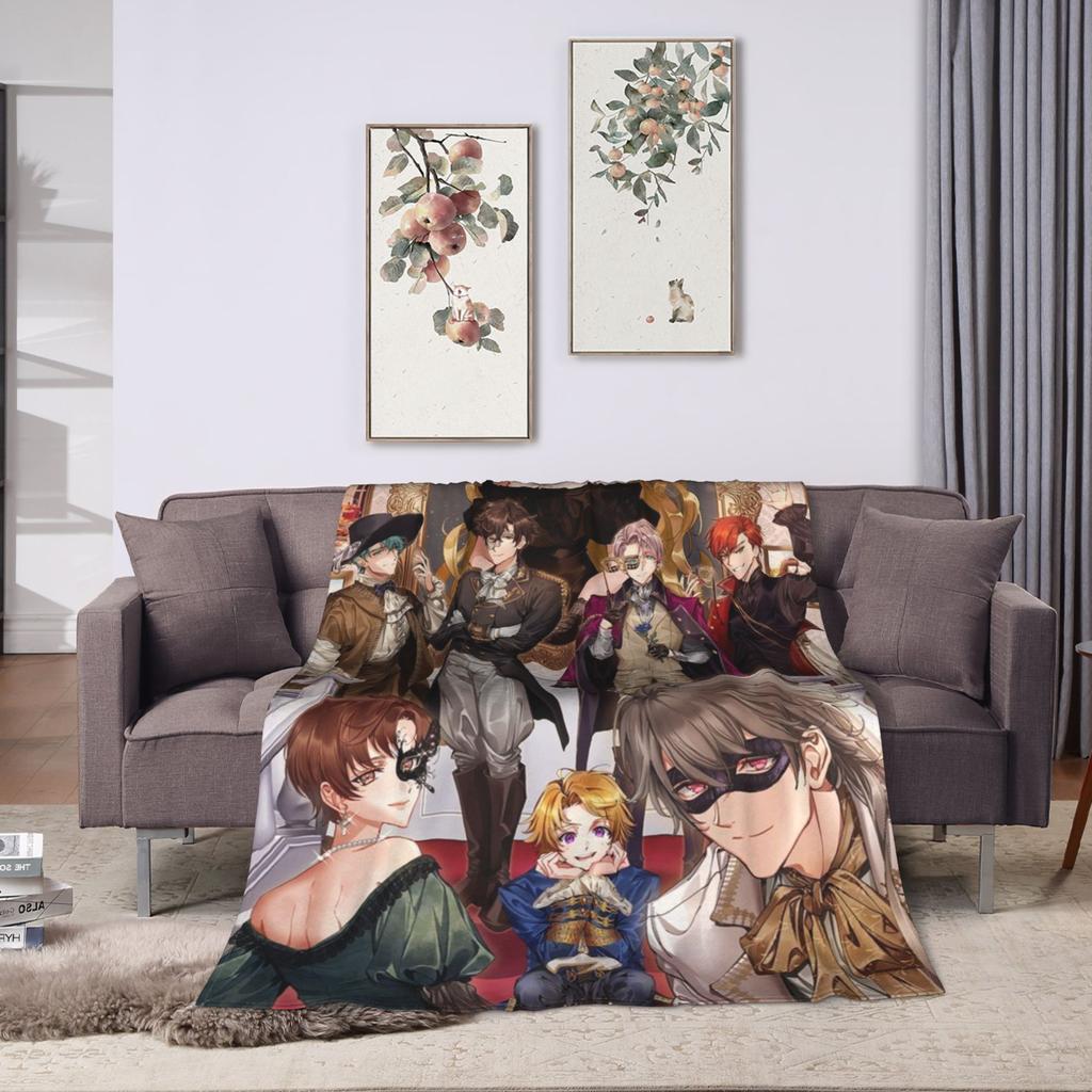 Mystic Messenger Blankets Quality Warm Soft Throw Blanket Spring Picnic Couch Chair Sofa Bed Funny Bedspread