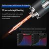 Wireless USB Smart Electric Soldering Iron Set with Digital Display for Home Repair and Welding.