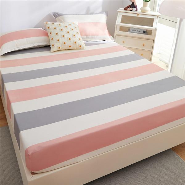 Huidvriendelijke katoenen bedrukte waterdichte matrashoes All-inclusive ademende baby-urinebeschermingshoes Simmons Stofdichte matrashoes