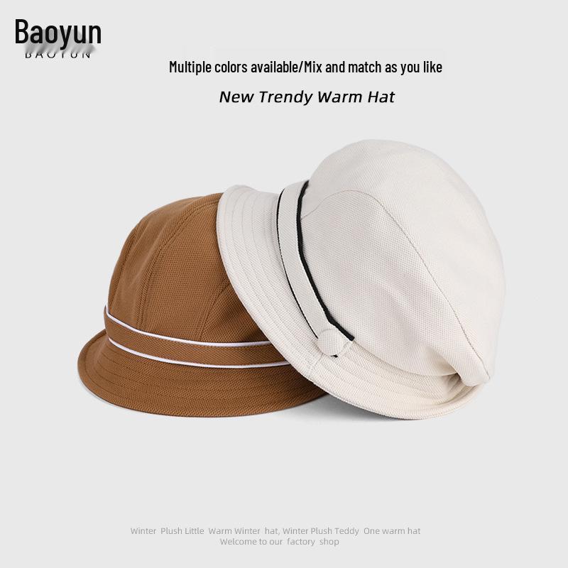 Women's Versatile Duckbill Beanie: Chic Autumn/Winter Fashion, Large Fit, Flattering, and Cozy