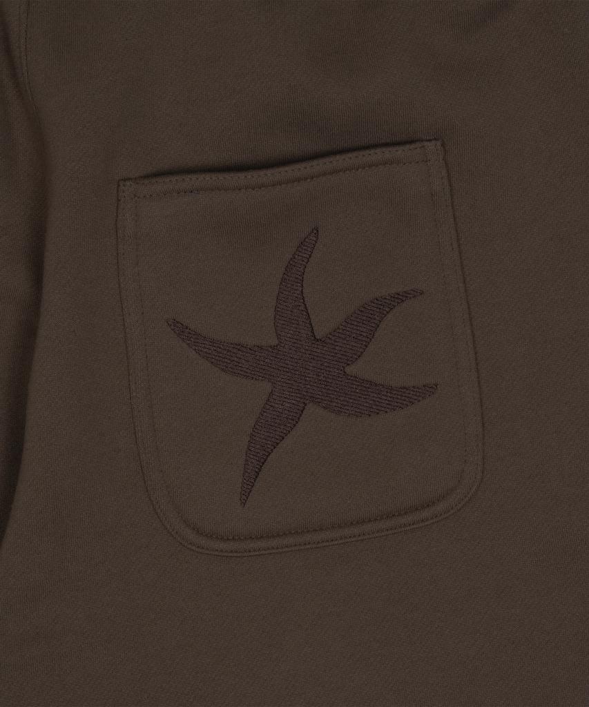 THE COLDEST MOMENT Tcm Starfish Sweat Pants (Brown)