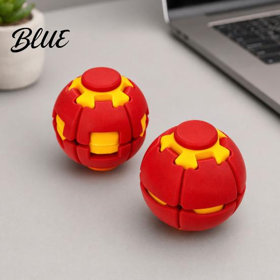 Rotating Ball Toy 3D Printed Press Toy Stress Anxiety Relief Fidget Spinner