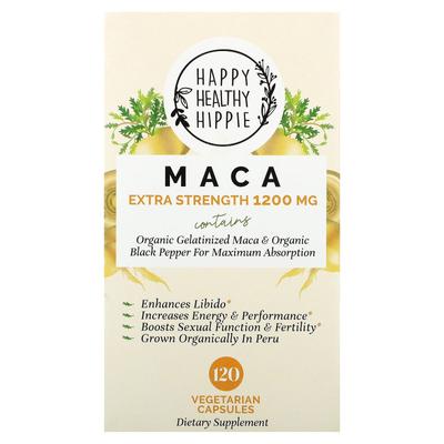 Maca, Extra Stärke, Gemüsekapseln 120