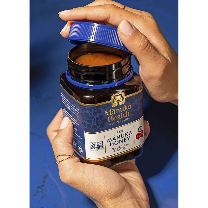 Manuka Health Raw Manuka Honey 18+ UMF MGO 700+, 500g, 1 unit