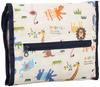 COLORFUL CANDY STYLE Diaper Pouch for Diaper Changes and Made In Animal March Across the Savanna B1403500 (Tri-Fold) Outings, Japan, (Scarlet,
