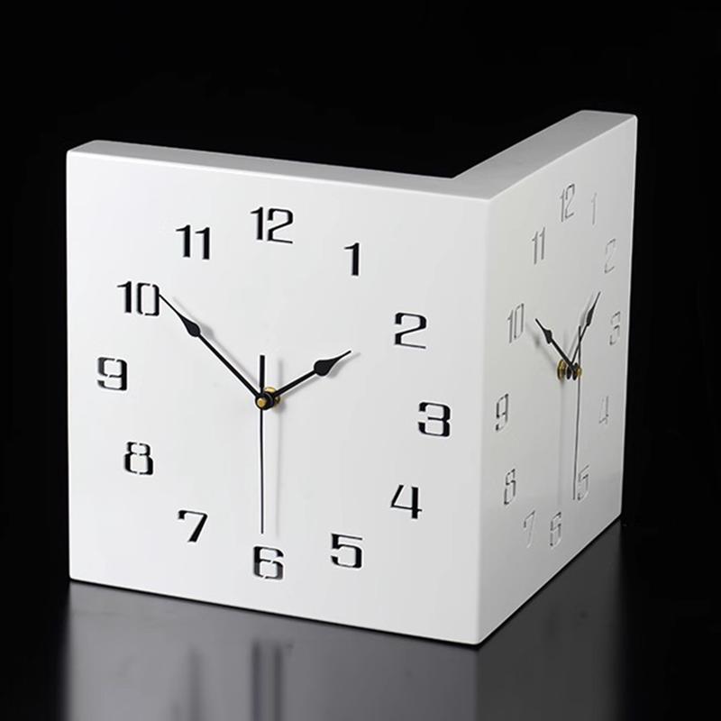 Modern Wall Clocks Large Living Room Wall Clocks Mechanism Silent Clock Corner Home Decoration Clock Digital Office Furniture