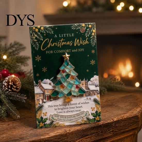 Holiday Gathering Props Christmas Pocket Hug Card, Mini Greeting Token with Home Accents Festive Design, Gift for Friends Family, Party Favor Keepsake