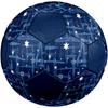 1pc Space Stars Night Sky Durable Soccer Ball/Football, Size 5, Perfect for Training, Entertainment And Competition,Gift yy26060668