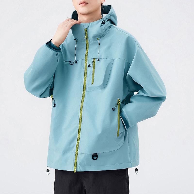 2025 Fall/Winter New Windproof Jacket Men's Regular Fashion Trend Men's Warmth