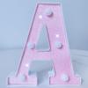 Pink LED Letter Light for Celebrations and Proposals