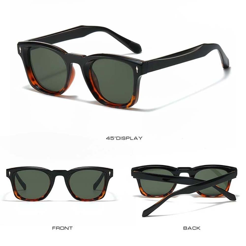 Lightweight Jelly Retro Sunnies Zinc Zinc Alloy Women Anti-UV Glasses New Men Polarized Sunglasses  Gift