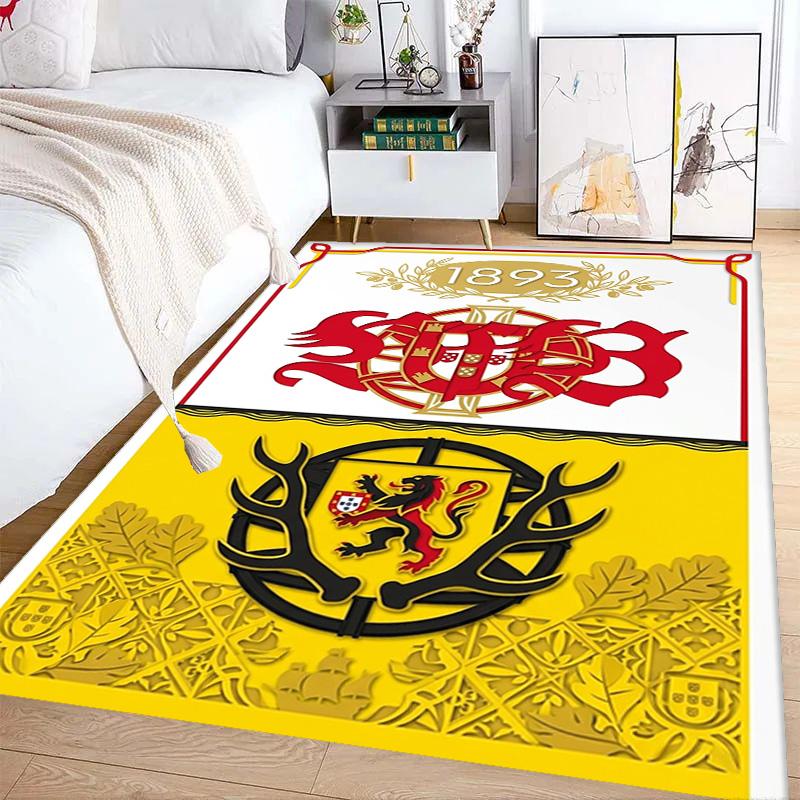 Royal Heraldry Ornate Design carpet printing Home Decor Christmas gifts Dormitory decoration Fashion