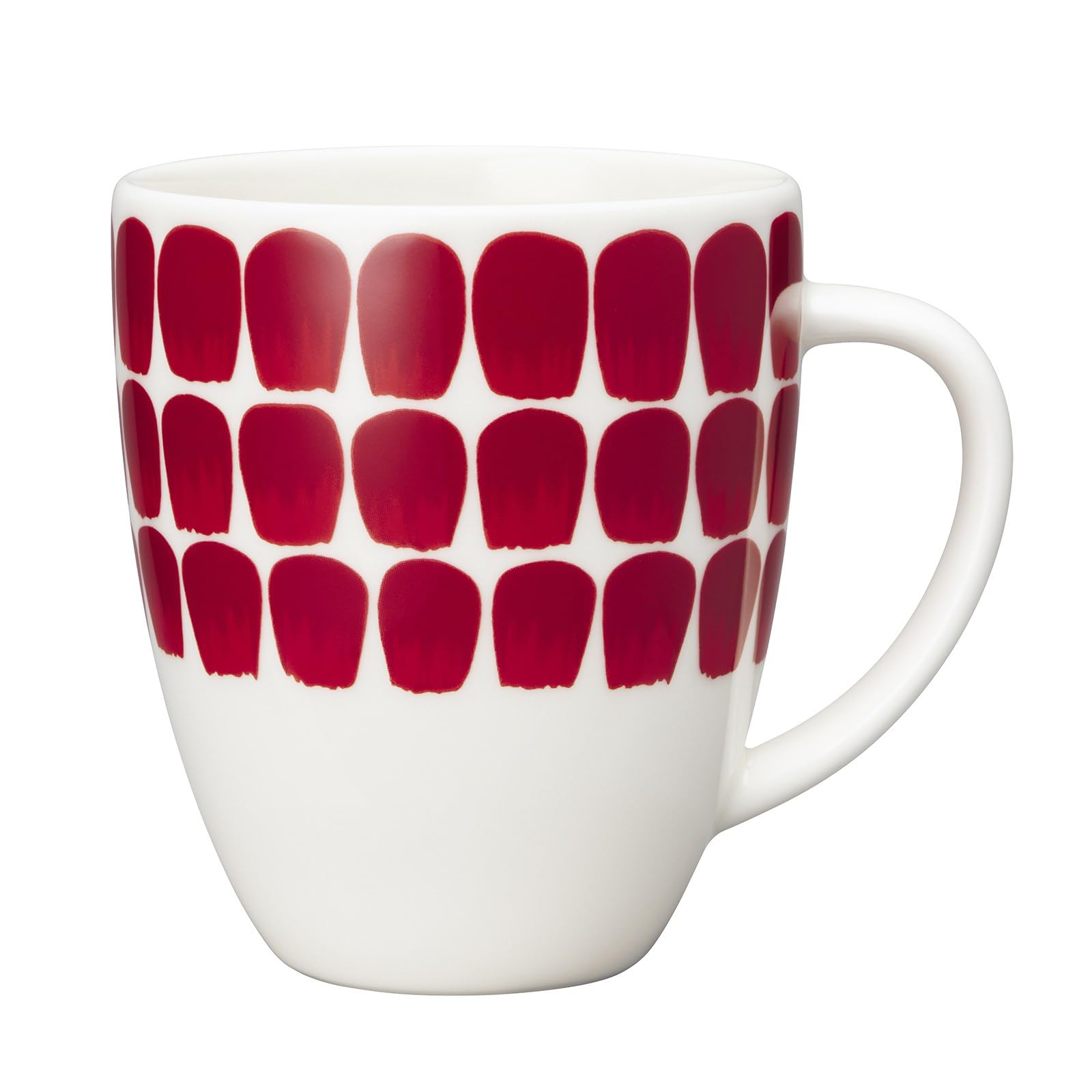 

[Officially Imported] Arabia 24h Tuokio Mug, Approx. 340ml, Red, 1055225