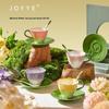 JOYYE Keramiktasse Geschenkset mit Löffel & Untersetzer
