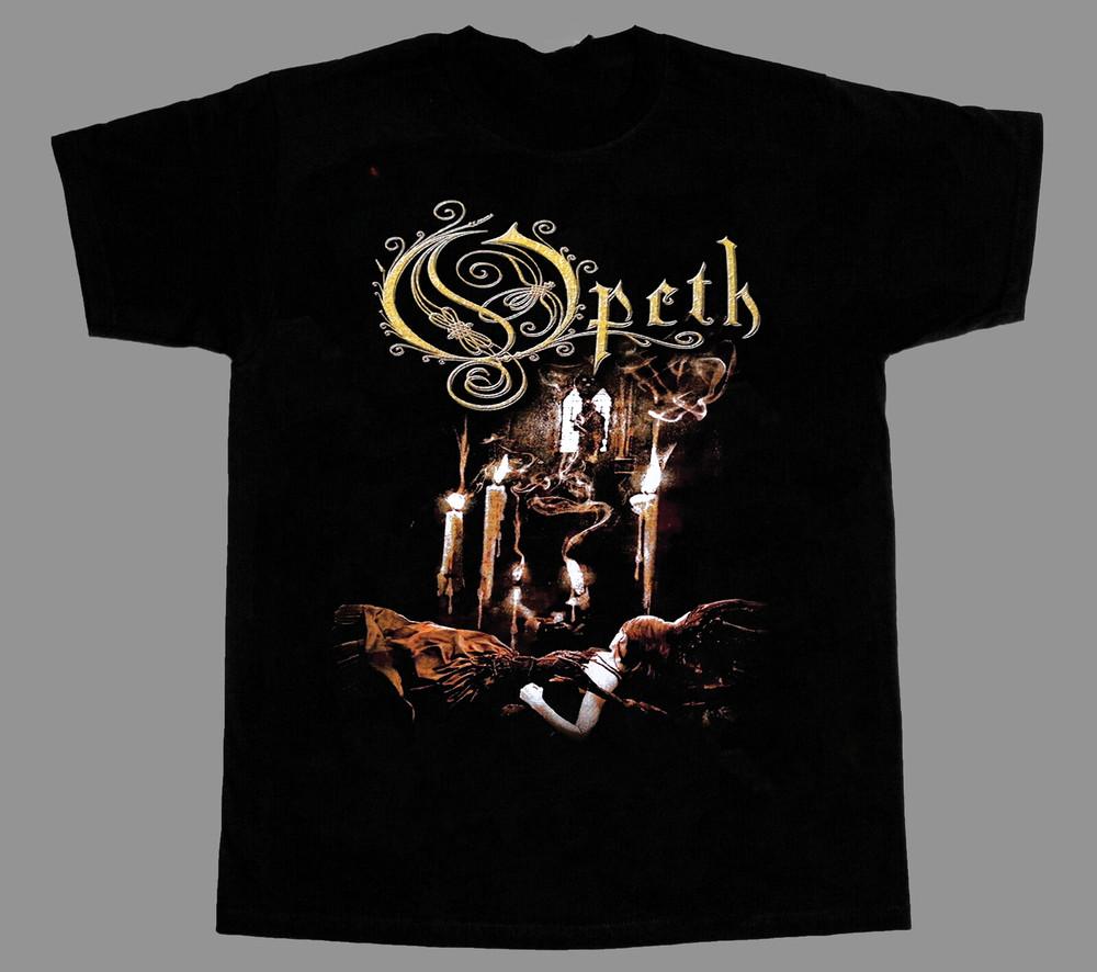 

Rare Opeth Band Short Sleeve Gift For Family Black S-4XL Unisex T-shirt Tops Tee S