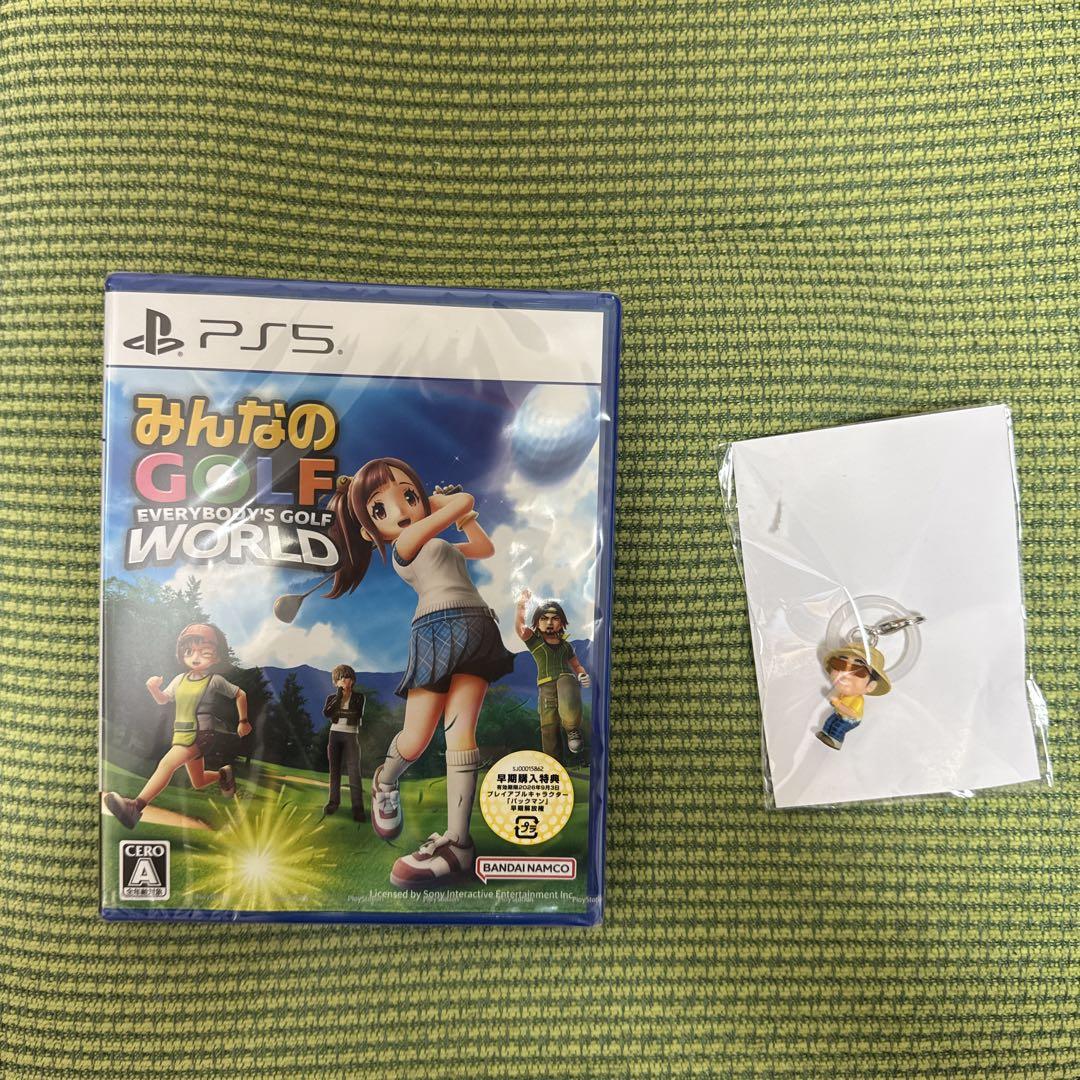

[USED] Everybody s Golf World PS5 with figure