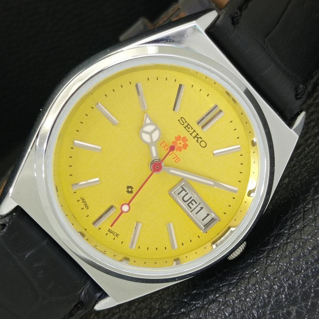 

VINTAGE REFURBISHED SEIKO EXPO 70 AUTOMATIC 6309A JAPAN MENS WATCH a441793-1 Sk-a441793