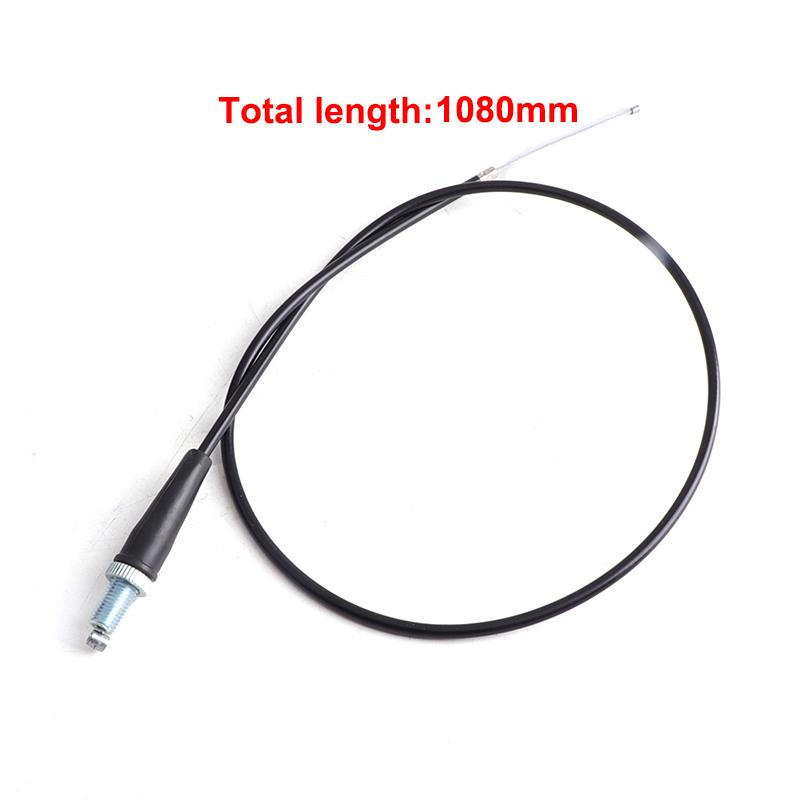 For Yamaha Kawasaki KTM Honda Suzuki Dirt Bike Universal Motorcycle Accelerator 980mm 1080mm Straight Connection Throttle Cable