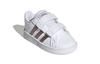 adidas Neo GRAND COURT Cushioning Low Top Skateboard Shoes White Infant And Toddler EF0116