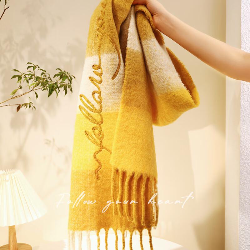 CACUSS Women's Wool Blend Scarf & Shawl