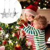 18Pcs Ecofriendly Fivepointed Star Christmas Tree Decor Hanging Xmas Ornament Christmas Tree Ornament Xmas Decor