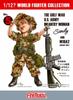 FineMolds World Fighter Collection Army Female Soldier Sandy Colt M16A2 Plastic Model Unpainted Assembly Kit FT05 1/12? U.S. (Gulf War) &