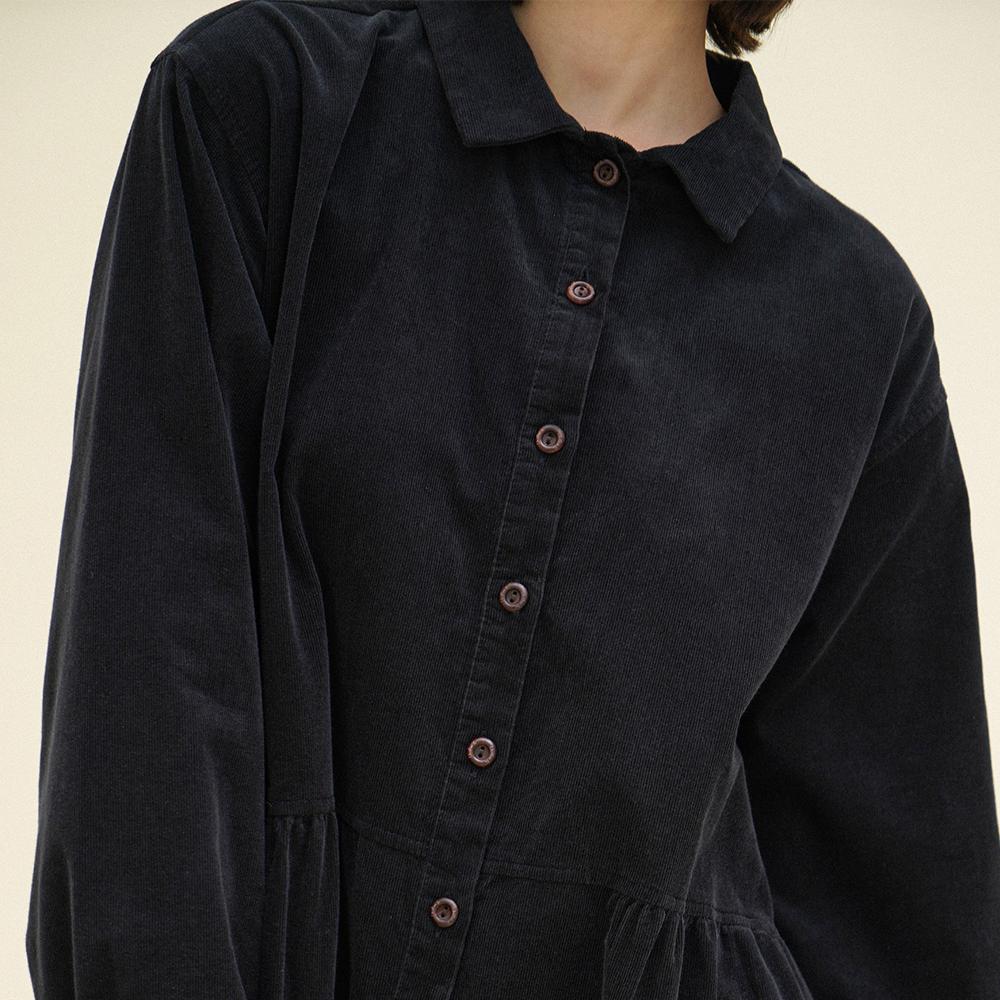 Chikita Pullover Dress (Corduroy) Navy 244201Snv