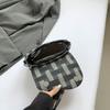 Spring/Summer New American Retro Saddle Bag Crossbody Bag Chest Bag Unisex Denim Fabric Sports