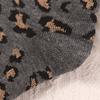 5 Pairs Korean Style Famale Tube Socks Soft Mid-Calf Socks Hosiery Leopard Print Socks  Streetwear