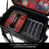 Dress Bakkan Mesh Stealth Black 34L Renewed Rod Holder EVA Multifunctional Fishing Tackle Bag Fishing Gear Case Disaster Prevention Storage Container