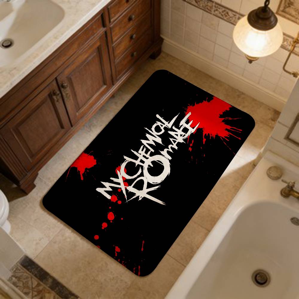 

My C-Chemical R-Romance Band Floor Mat Cheaper Anti-slip Modern Living Room Balcony Printed Bedside Mats 40x60cm