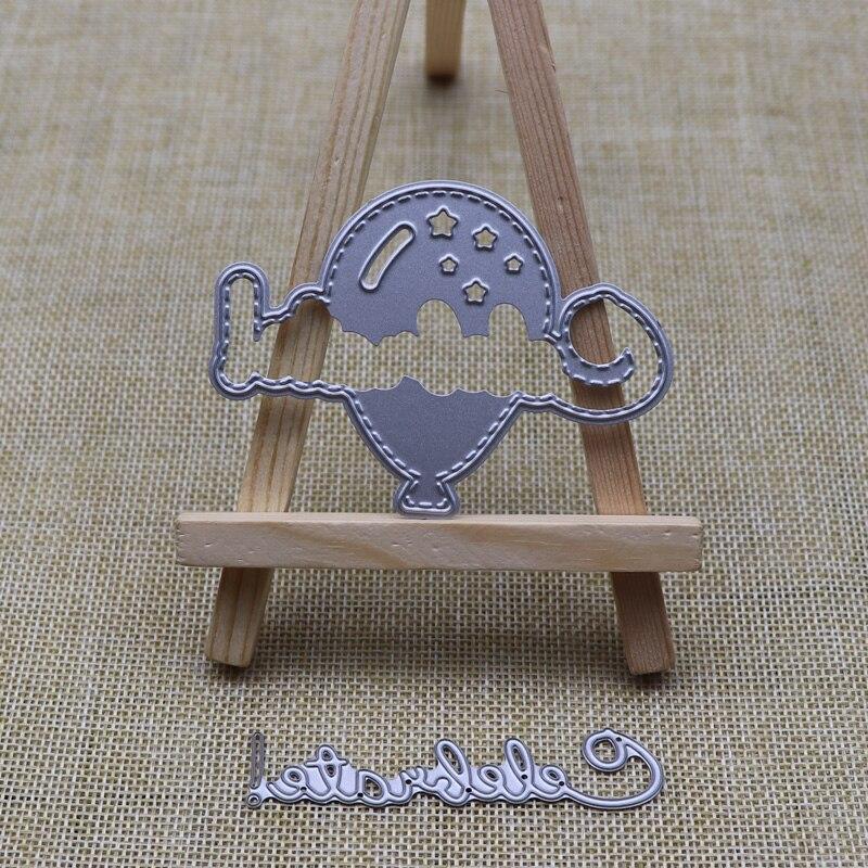 Metal Cutting Dies Hot Air Balloon Celebration for Decor Album Cards Paper Craft DIY Scrapbooking