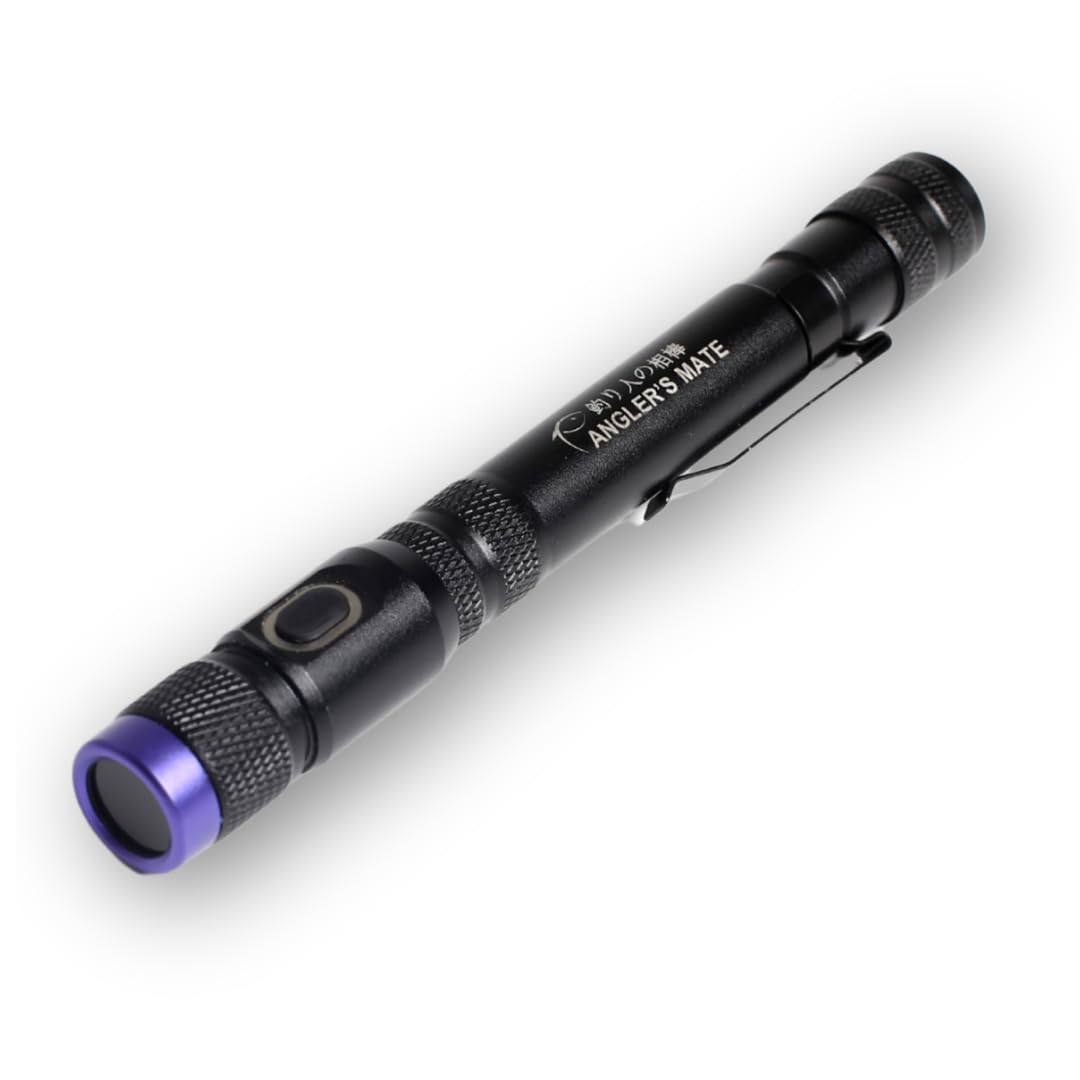 

[Angler s Buddy] UV Light 365 Black Light, 365nm, for Anisakis Detection, Luminous Luminous, Waterproof (IPX7 Equivalent), AA Battery, Lightweight