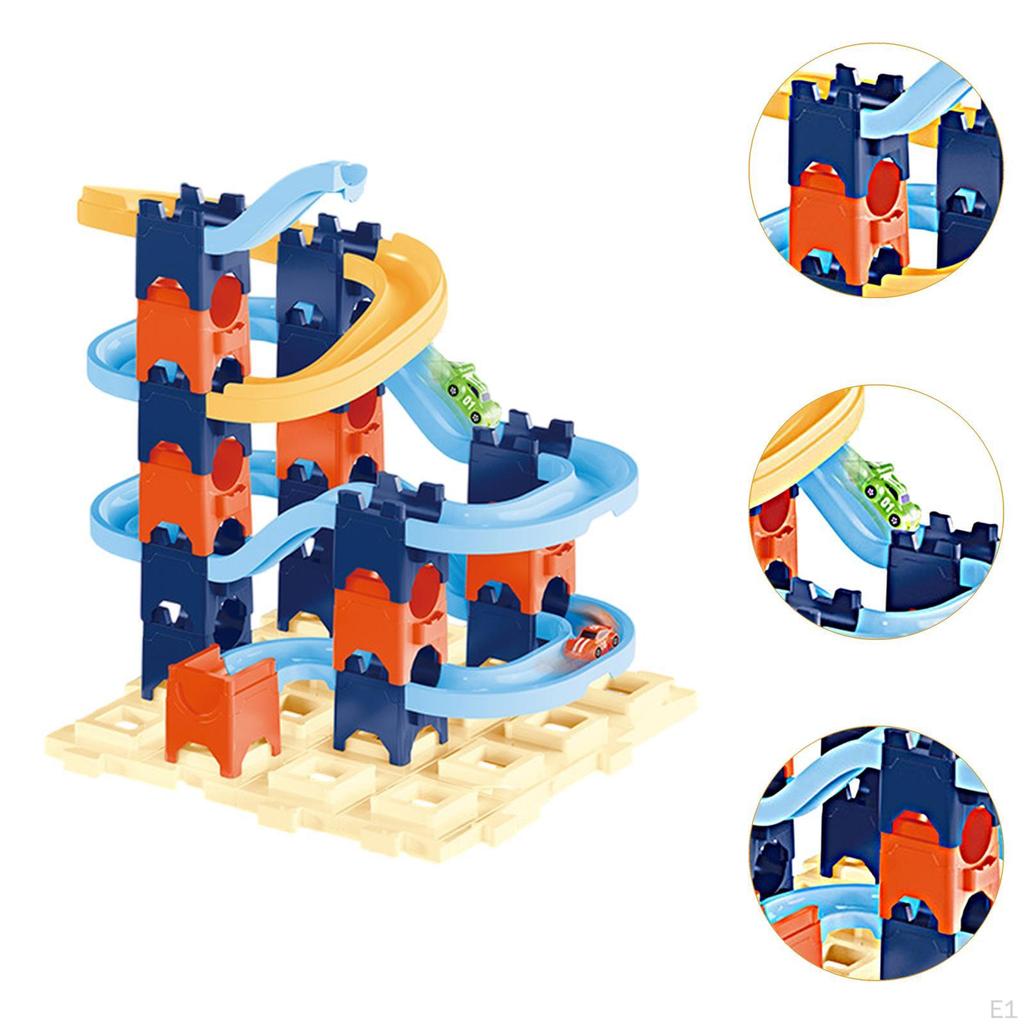Race Track Building Blocks Set Construction Kit DIY Playset Gift Preschool Toy Educational Stem
