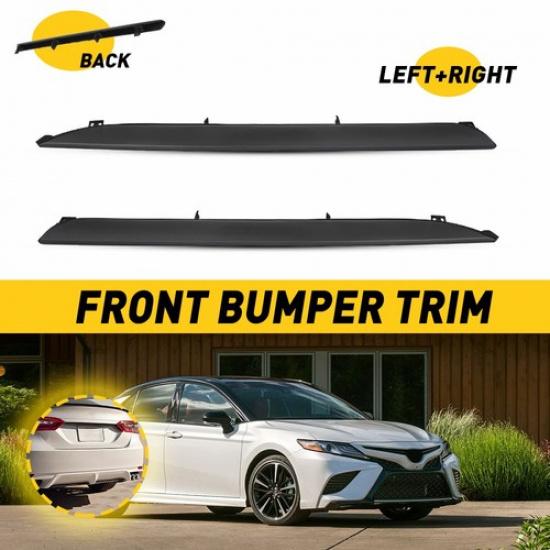 For 2018- Camry Toyota SE XSE Rear Rear L+R Lower Bumper Molding Trim 2PCS V
