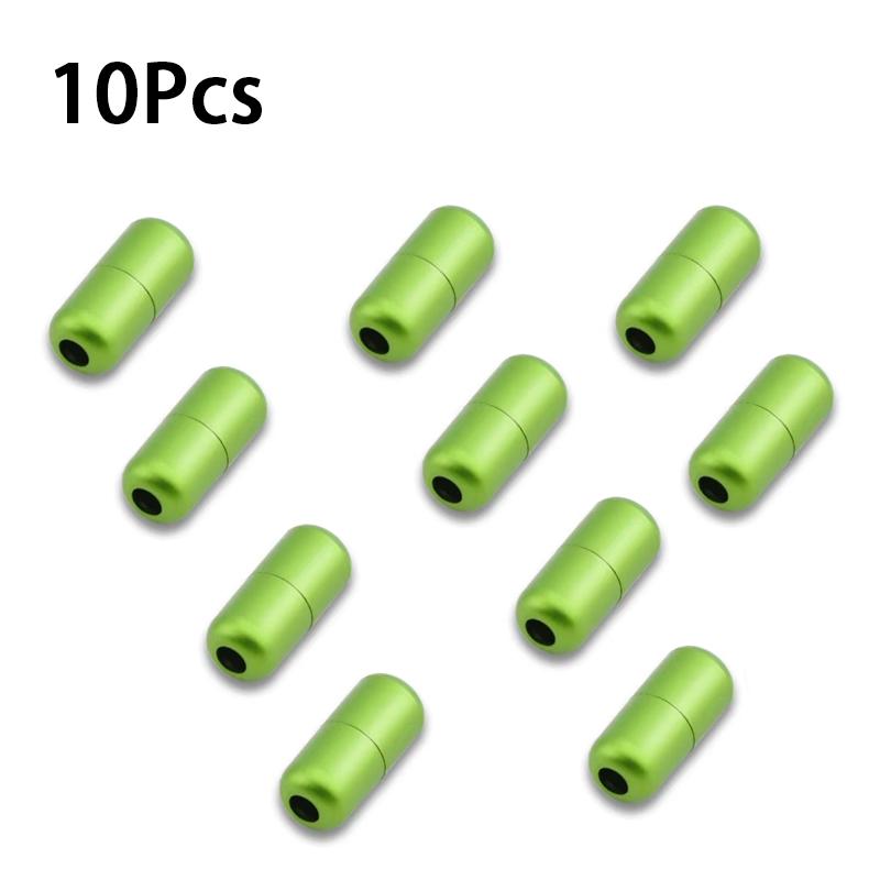 10Pcs NEW Quick-Release Shoelace Buckle Aluminum Metal Buckle Men's and Women's Sneakers Elastic Shoelaces Accessory