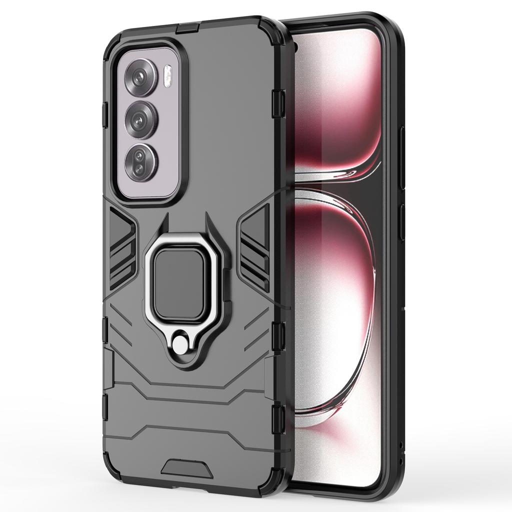 Für Oppo Reno12 Pro 5G (Global) Hülle PC+TPU Handyhülle Ständer